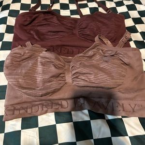 Kindred bravely 1X EUC pumping nursing bra bundle